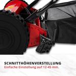 Grafner Lightweight Hand Lawnmower with Collection Basket