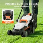 Litheli Cordless 20V Lawn Mower with Battery