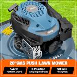SENIX 20 Inch 2-in-1 Gas Lawn Mower