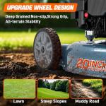 SENIX 20 Inch 2-in-1 Gas Lawn Mower