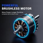 Royal Garden 13-Inch Cordless Electric Push Mower