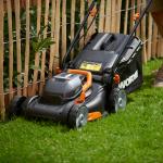 WORX 40V Cordless Lawn Mower with 2 Batteries