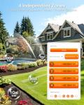 Smart Solar WiFi Sprinkler Timer for Gardens