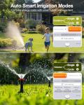 Smart Solar WiFi Sprinkler Timer for Gardens