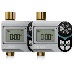 QUOBAS Garden Hose Water Timer - 2 Pack
