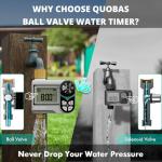 QUOBAS Garden Hose Water Timer - 2 Pack