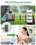 Johgee Smart WiFi Sprinkler Timer with 4 Zones