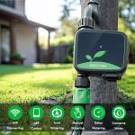 RESTMO WiFi Programmable Water Timer for Gardens