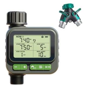 BIGTRIDE Programmable Sprinkler Timer for Gardens