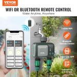 VEVOR Smart WiFi Sprinkler Timer with 2 Outlets