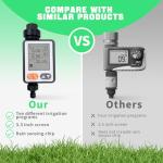 Programmable Garden Hose Sprinkler Timer with LCD
