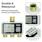 Johgee Digital Watering Timer with Brass Inlet