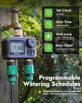 Insoma Brass Sprinkler Timer with Auto/Manual Modes
