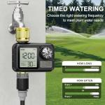 Xtsuen Garden Watering Timer with Rain Delay