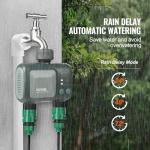 VEVOR Smart WiFi Sprinkler Timer with 2 Outlets