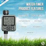 Digital Garden Sprinkler Timer with Child Lock