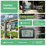 Programmable Sprinkler Timer for Garden Hose