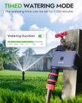 Insoma Remote-Controlled Sprinkler Timer for Gardens