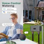 Smart Timer for 2-Outlet Water Sprinkler System