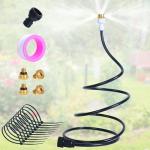 Outdoor Hose Misters for Garden and Patio