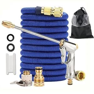 20M Retractable Garden Hose Reel with Nozzle