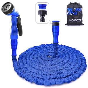 Expandable Garden Hose with 8 Function Nozzle