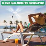 Outdoor Hose Misters for Garden and Patio