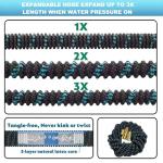 Expandable 100ft Garden Hose with Spray Nozzle
