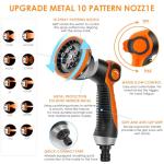 KETTOYA 150FT Expandable Heavy Duty Garden Hose