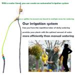 Teycooa 100 Ft Flat Soaker Hose for Gardens