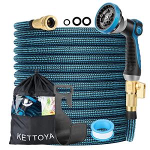 KETTOYA 200FT Heavy Duty Expandable Garden Hose