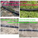 Teycooa 100 Ft Flat Soaker Hose for Gardens