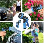 Expandable 100ft Garden Hose with Spray Nozzle