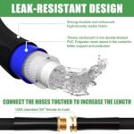 PulsePine 100ft Flexible Kink-Free Garden Hose