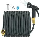 100 FT High-Pressure Garden Hose with Nozzle