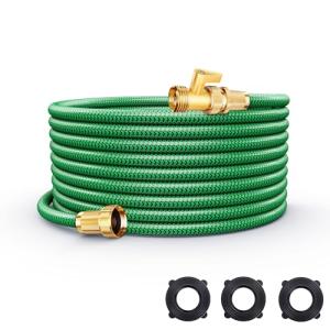 50ft Leakproof Garden Hose - Kink Free & Durable
