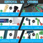 KETTOYA 200FT Heavy Duty Expandable Garden Hose