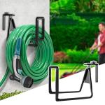 Metal Garden Hose Holder - Space-Saving Outdoor Storage