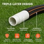 50Ft Lightweight and Durable Garden Hose