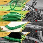 50ft Leakproof Garden Hose - Kink Free & Durable