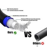 100FT Flexible Garden Hose with 10-Function Nozzle