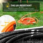 Flexible Hybrid Garden Hose, Custom Length, No Kink