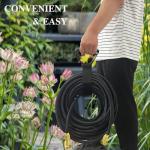 100 FT High-Pressure Garden Hose with Nozzle