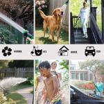 100FT Flexible Garden Hose with 10-Function Nozzle