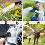 100 FT High-Pressure Garden Hose with Nozzle