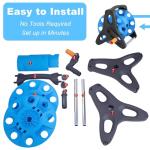 Minhebaohu Portable Garden Hose Reel Cart 50-75 ft