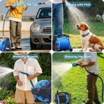 Minhebaohu Portable Garden Hose Reel Cart 50-75 ft