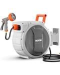 VEVOR Retractable Wall-Mounted Garden Hose Reel
