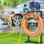 TUSPEU Heavy Duty Garden Hose Holder Stand