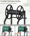Mokeyder Freestanding Metal Hose Reel Holder